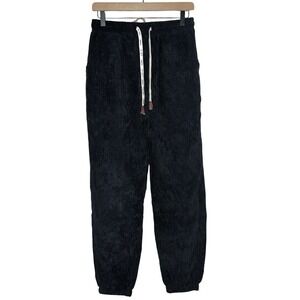 NWT Kidoriman Pants Mens XL (US M) Biraki Courduroy Black Streetwear Drawstring